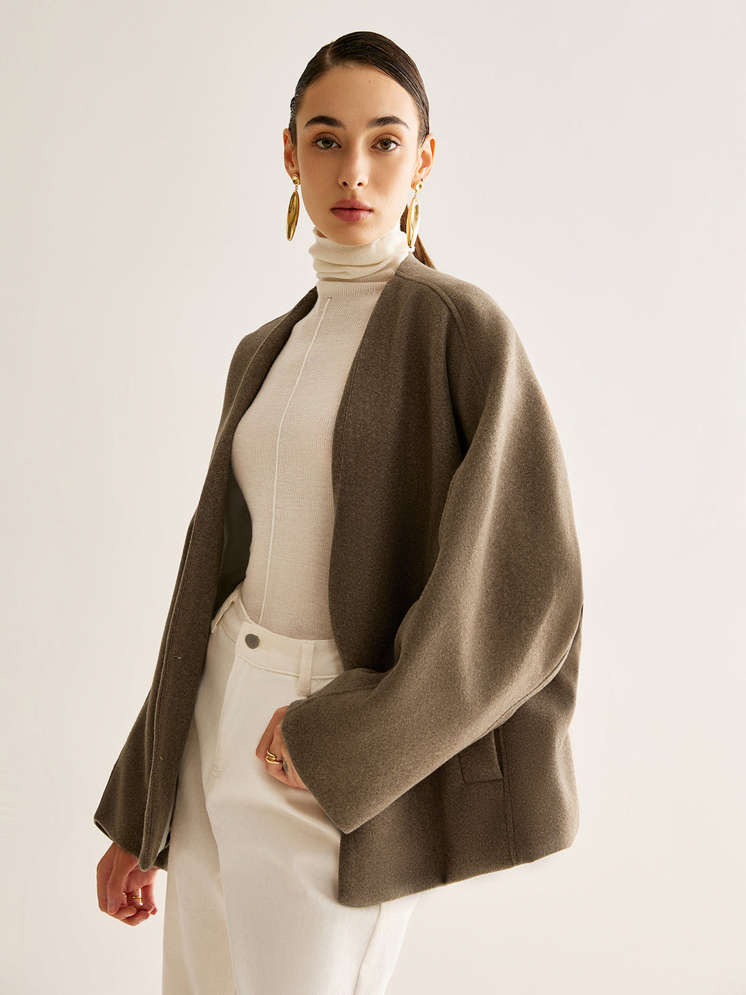 Mune | Neck Loose Warm Jacket