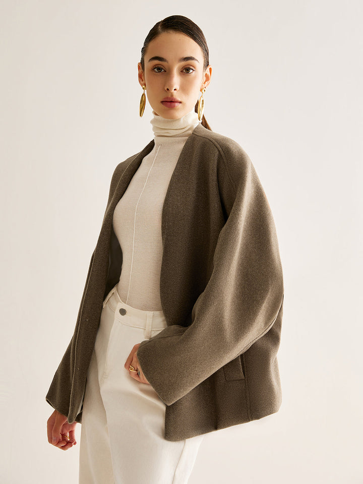 Mune | Neck Loose Warm Jacket