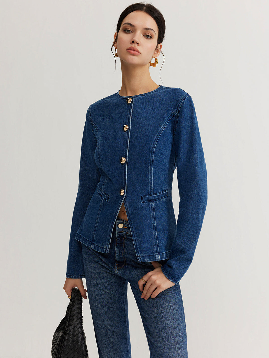 Mune | Down Denim Slim Jacket
