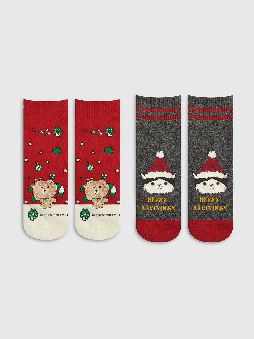 Mune | Cartoon Christmas Gift Box with Socks