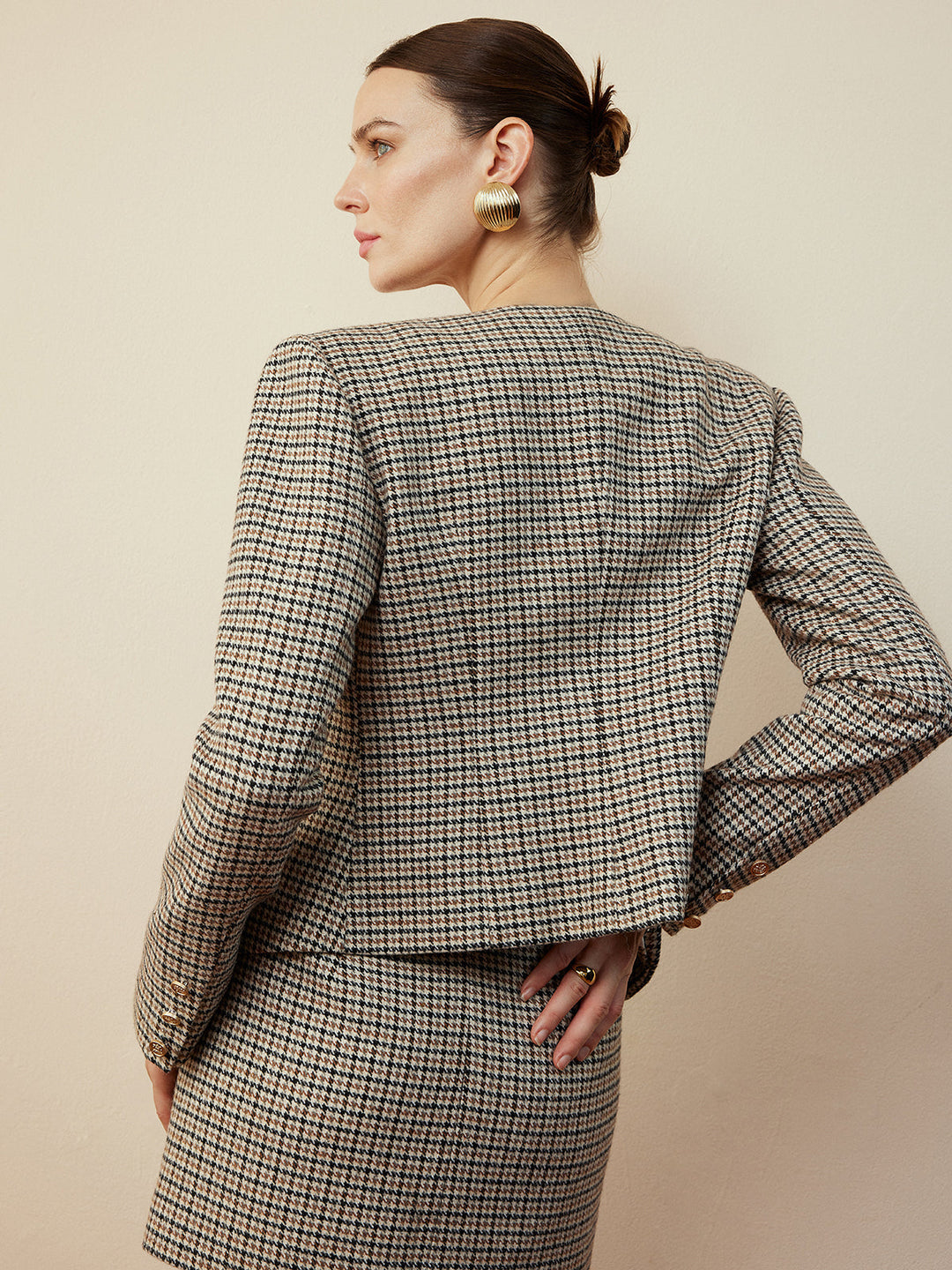 Mune | Button Short Jacket