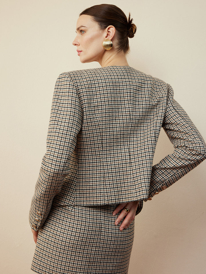 Mune | Button Short Jacket
