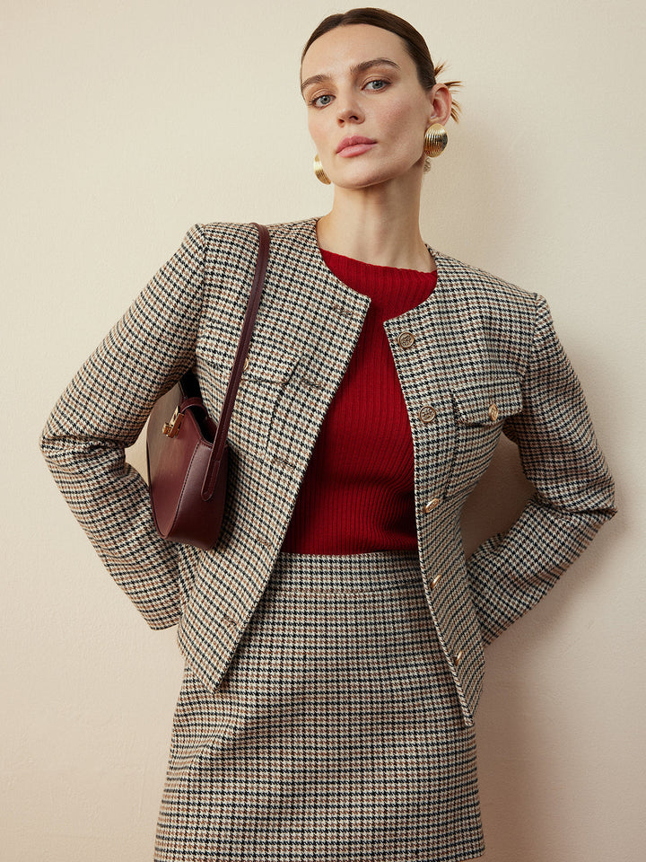 Mune | Button Short Jacket