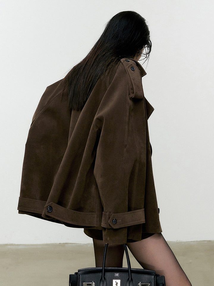 Mune | Loose Suede Jacket