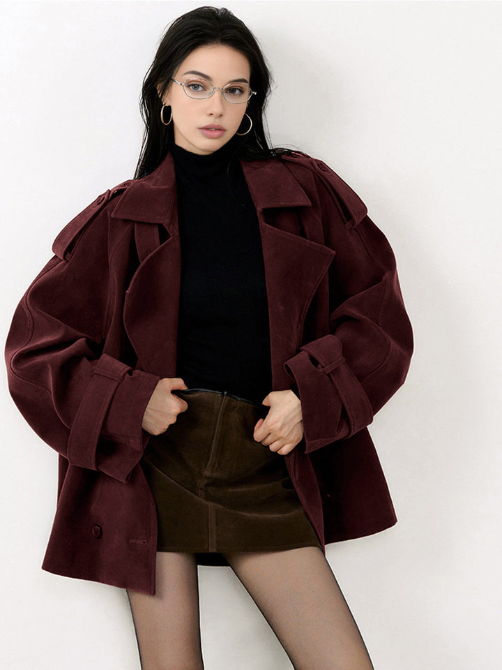 Mune | Loose Suede Jacket