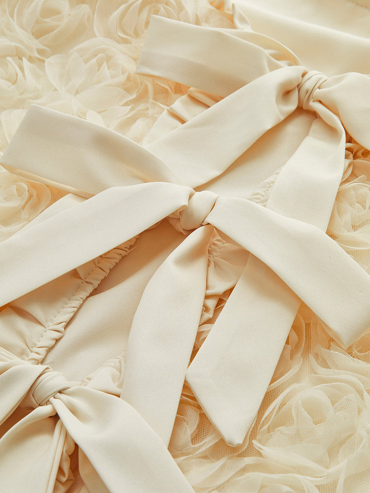 Mune | Tie Front Rosette Jacket