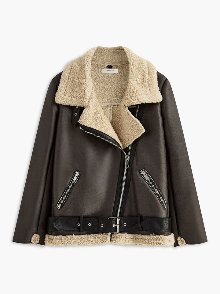 Mune | Belted Soft Fleece Jacket