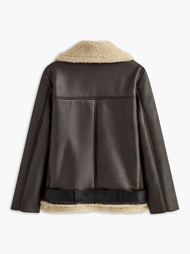 Mune | Belted Soft Fleece Jacket