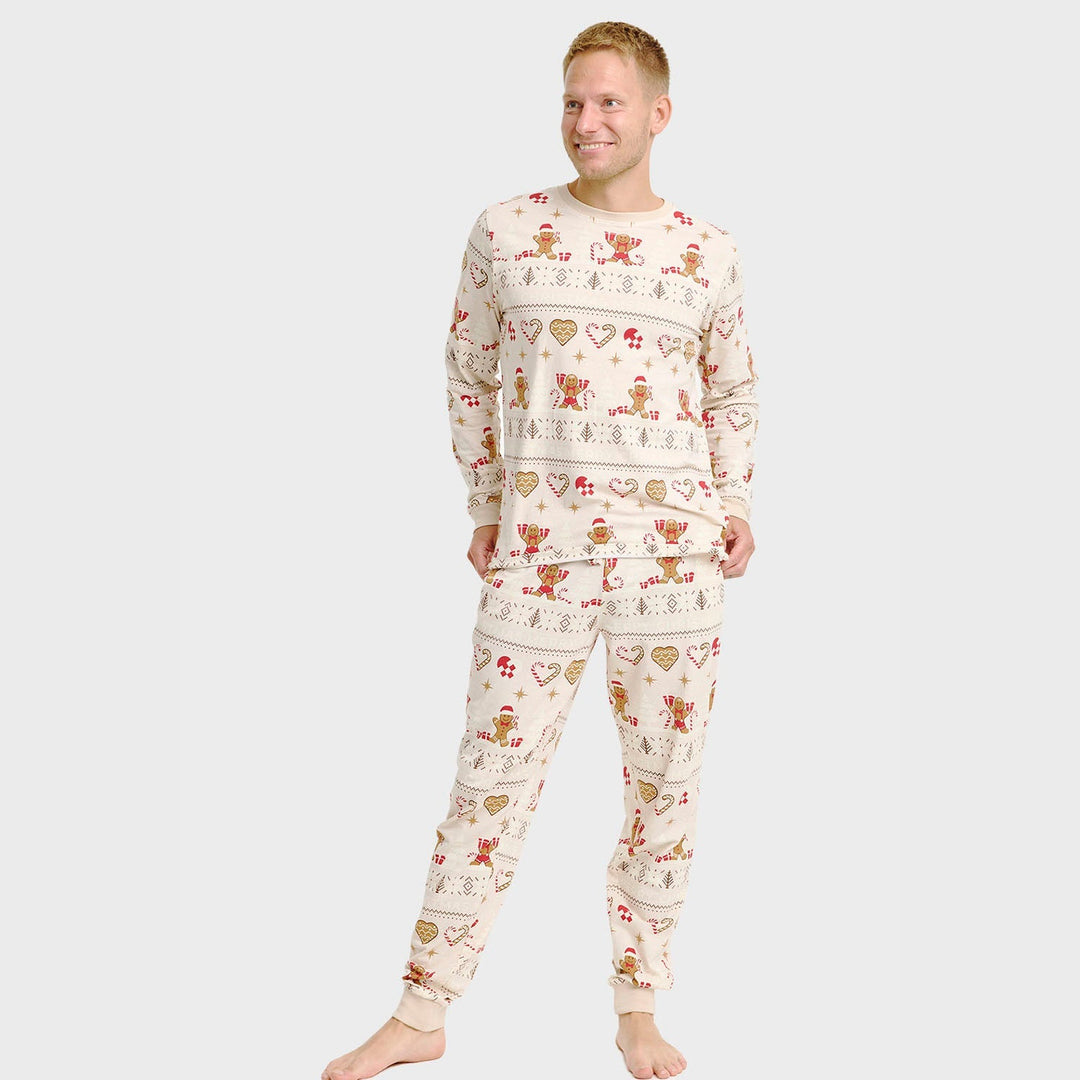 Mune | Christmas Cookie Christmas Pajama beige Men's
