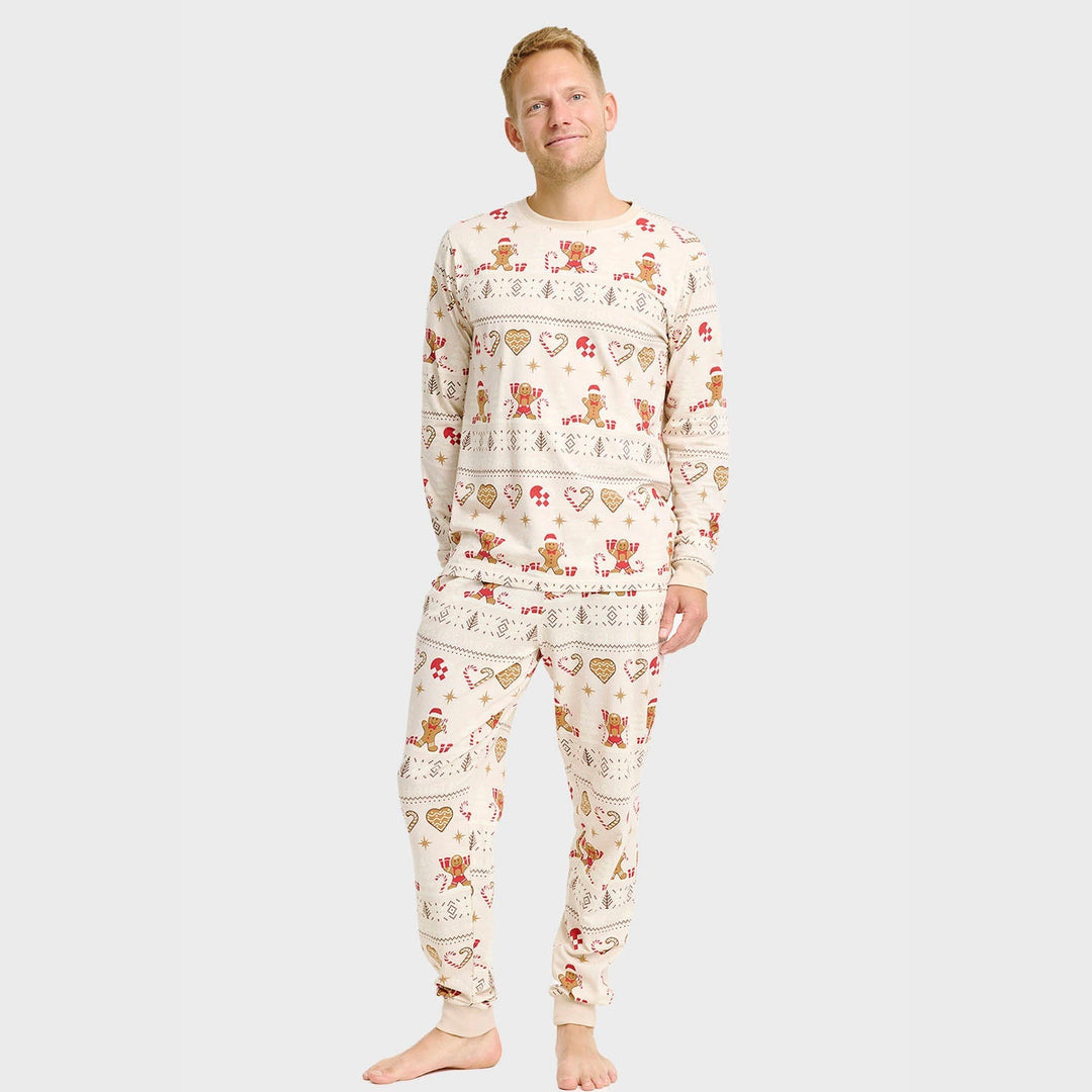 Mune | Christmas Cookie Christmas Pajama beige Men's