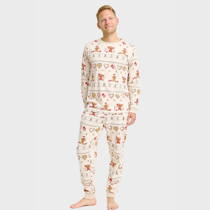 Mune | Christmas Cookie Christmas Pajama beige Men's