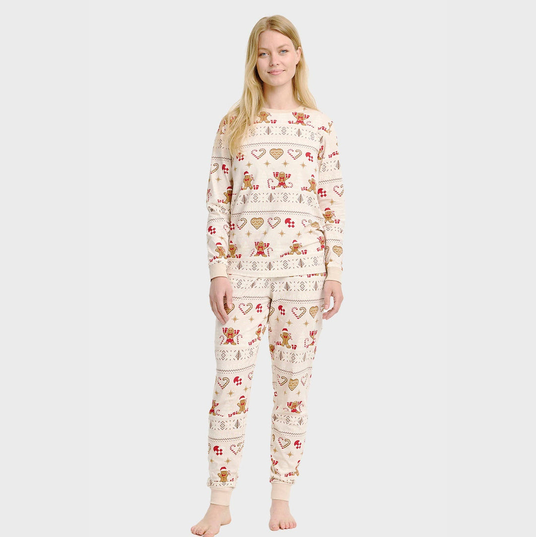 Mune | Christmas Cookie Christmas Pajamas beige Women