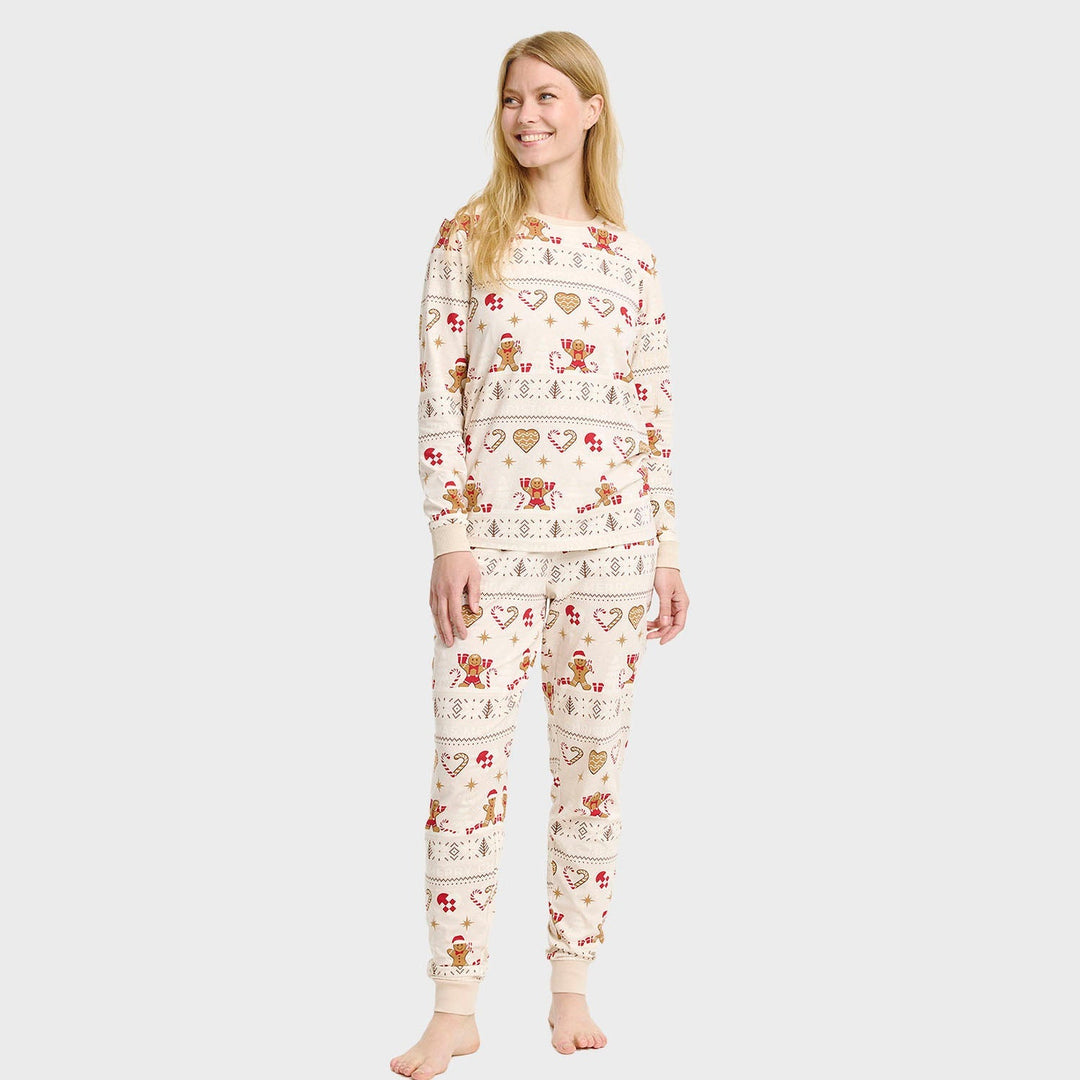 Mune | Christmas Cookie Christmas Pajamas beige Women
