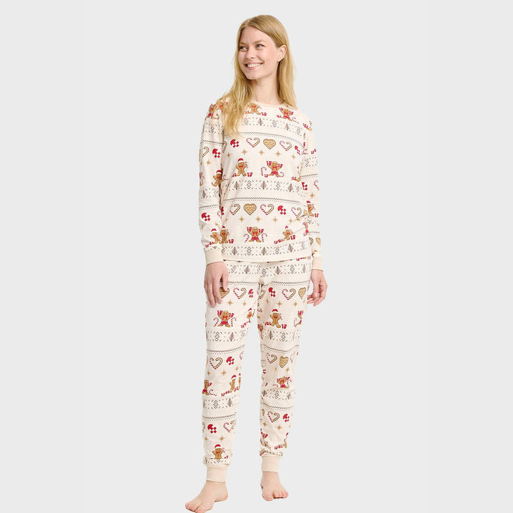Mune | Christmas Cookie Christmas Pajamas beige Women