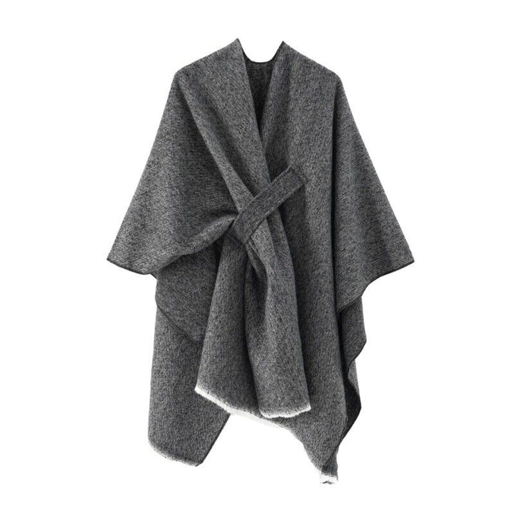 Mune | Cashmere Poncho Retro & Stylish