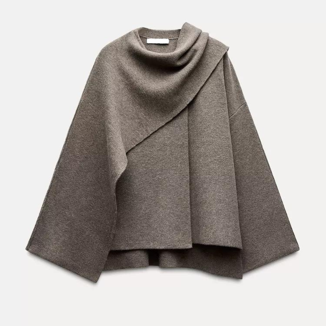 Mune | Cape Coat - Fashionable Cape Jacket