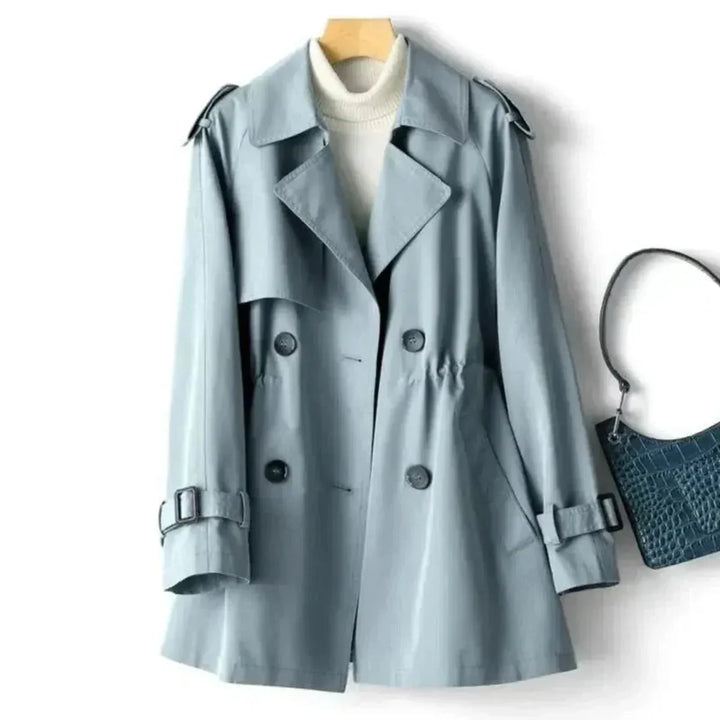 Mune | Belted Double-Breasted Trench Coat For Women