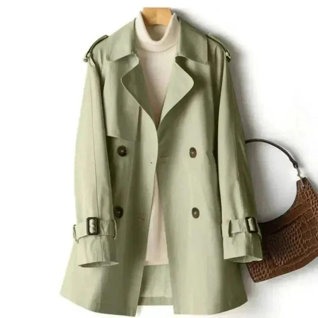 Mune | Belted Double-Breasted Trench Coat For Women