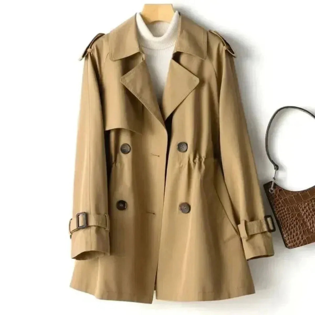 Mune | Belted Double-Breasted Trench Coat For Women