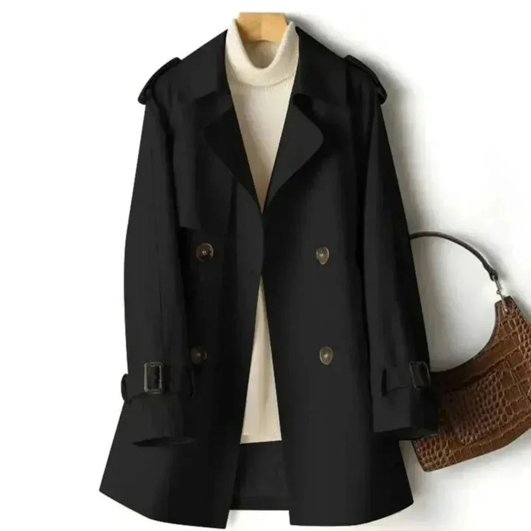 Mune | Belted Double-Breasted Trench Coat For Women