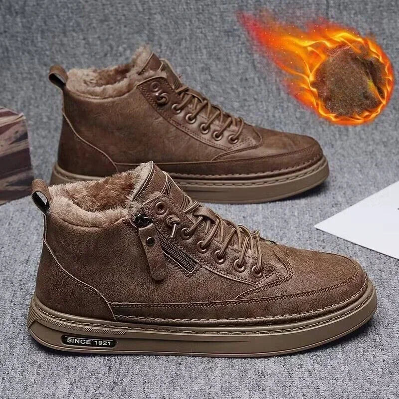 Mune | Men's snow boots with warm cotton lining and non-slip sole