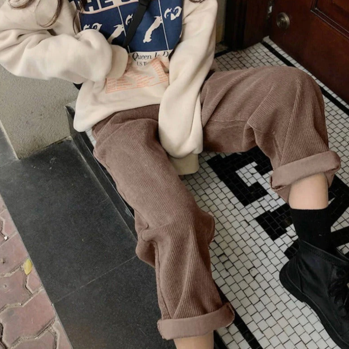 Mune | Casual Corduroy Loungewear Pants