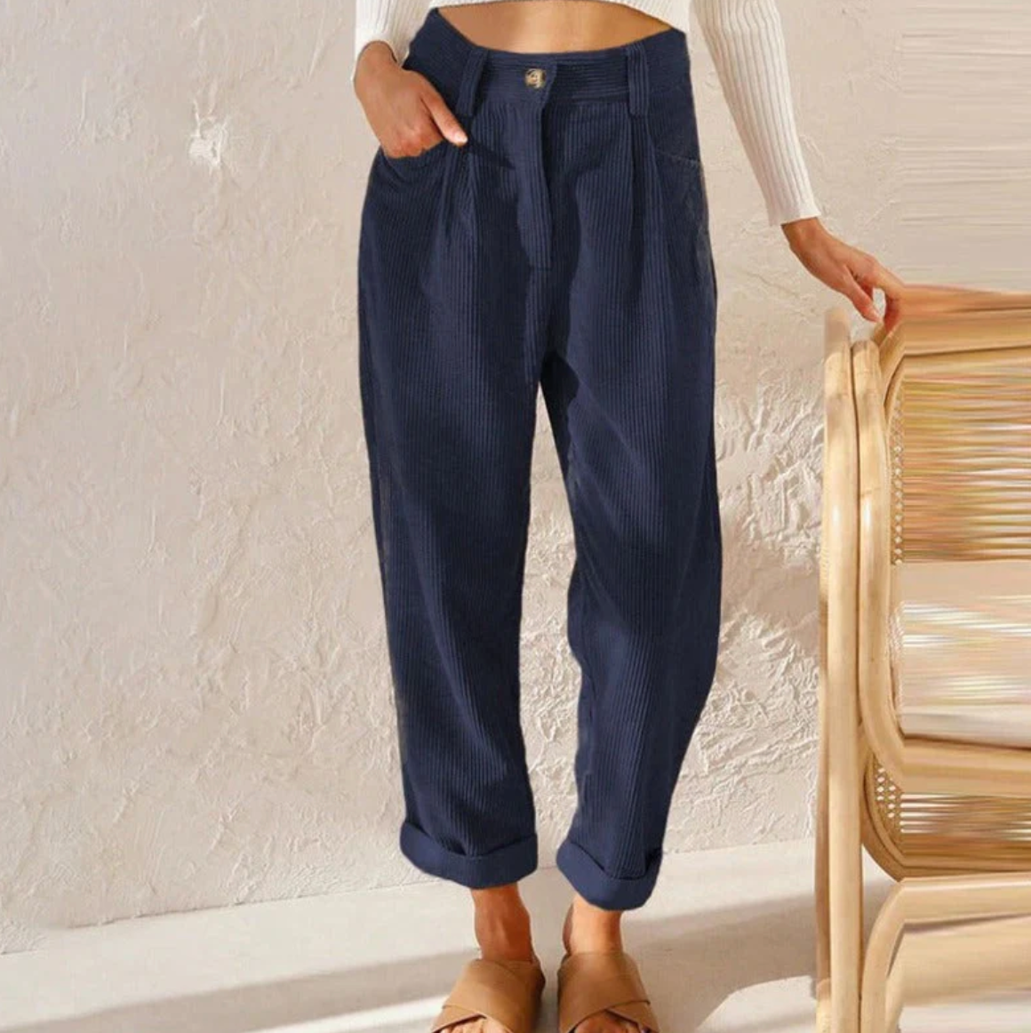 Mune | Casual Corduroy Loungewear Pants