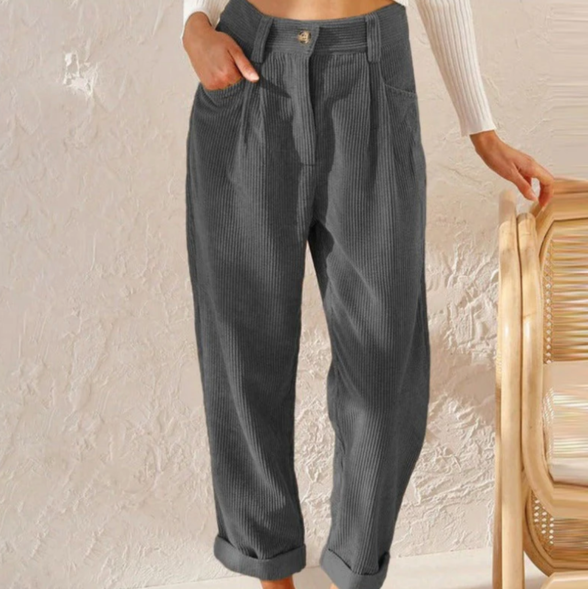 Mune | Casual Corduroy Loungewear Pants