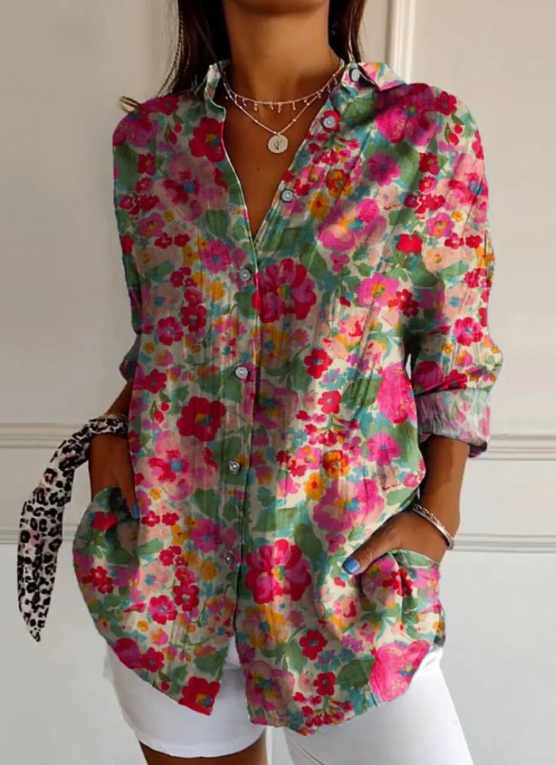 Mune Fashion - Flower blouse