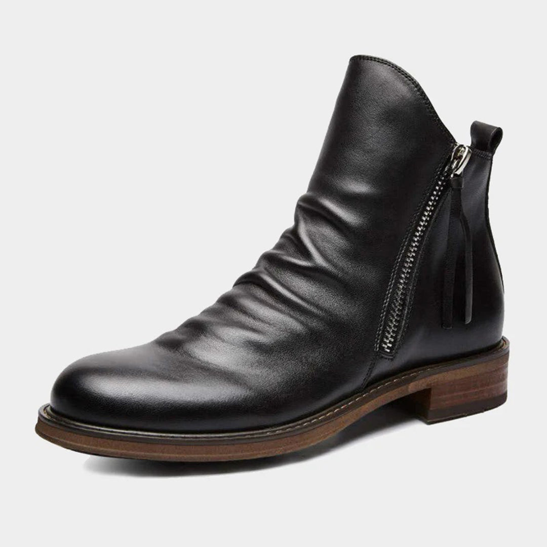 Mune | Casual Autumn Stylish Boots with Zipper for Men