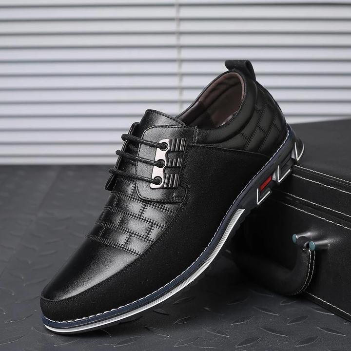 Orthopedic Leather Shoes Mune Fashion
