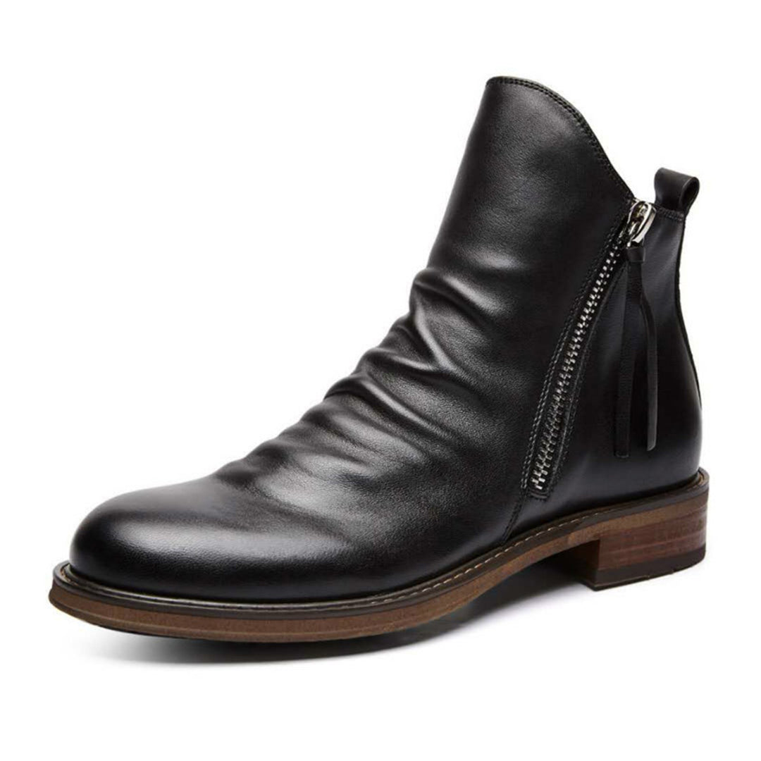 Mune | Casual Autumn Stylish Boots with Zipper for Men
