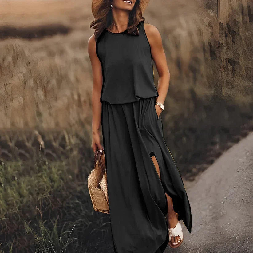 Elegant colorful dress