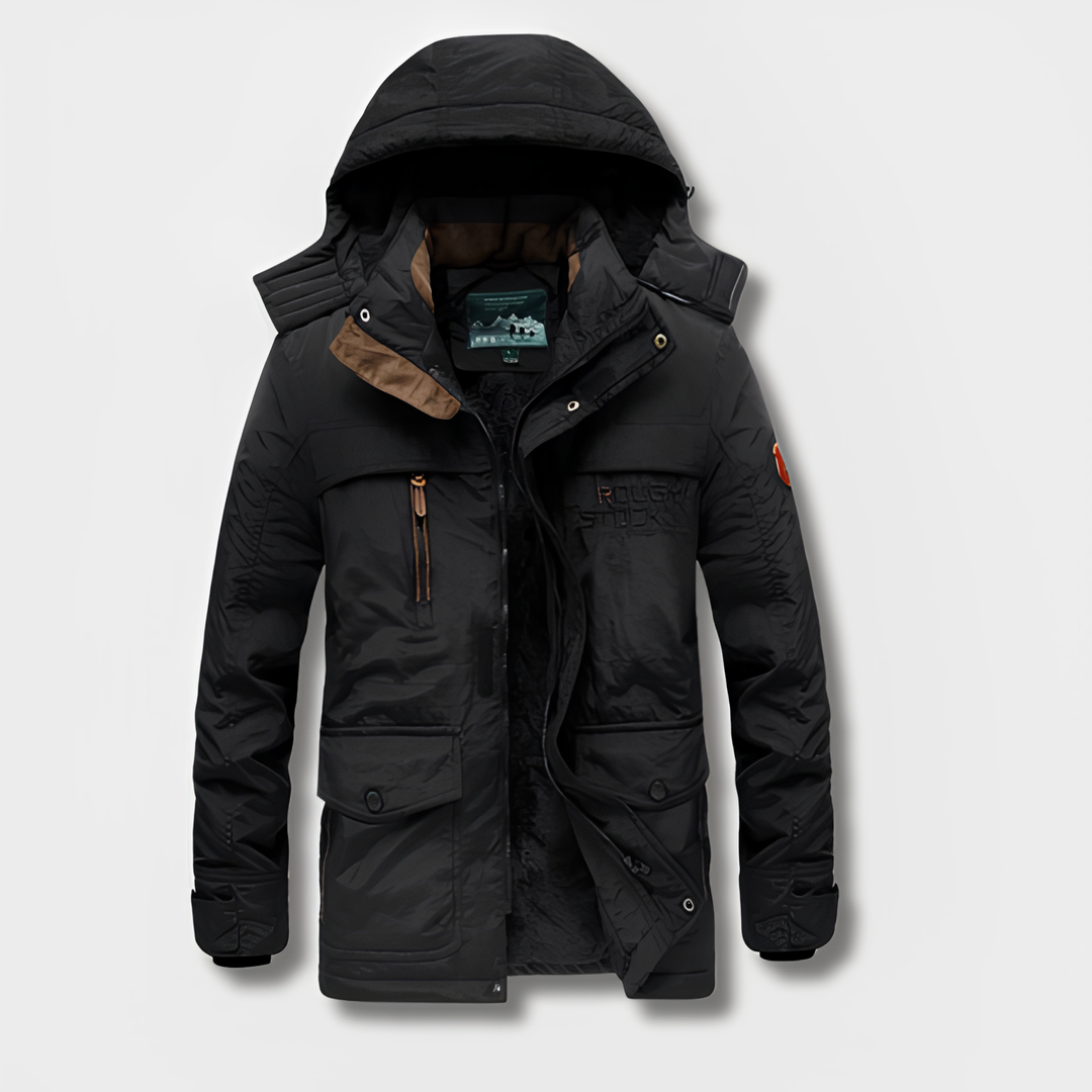 Mune | Military-inspired winter jacket with hood