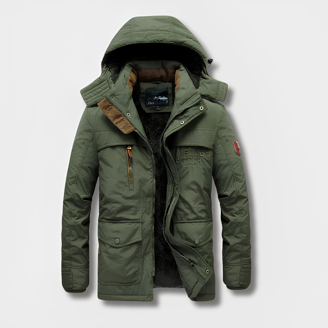 Mune | Military-inspired winter jacket with hood