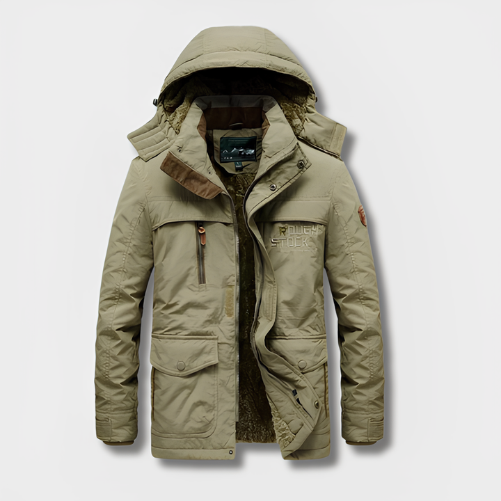 Mune | Military-inspired winter jacket with hood