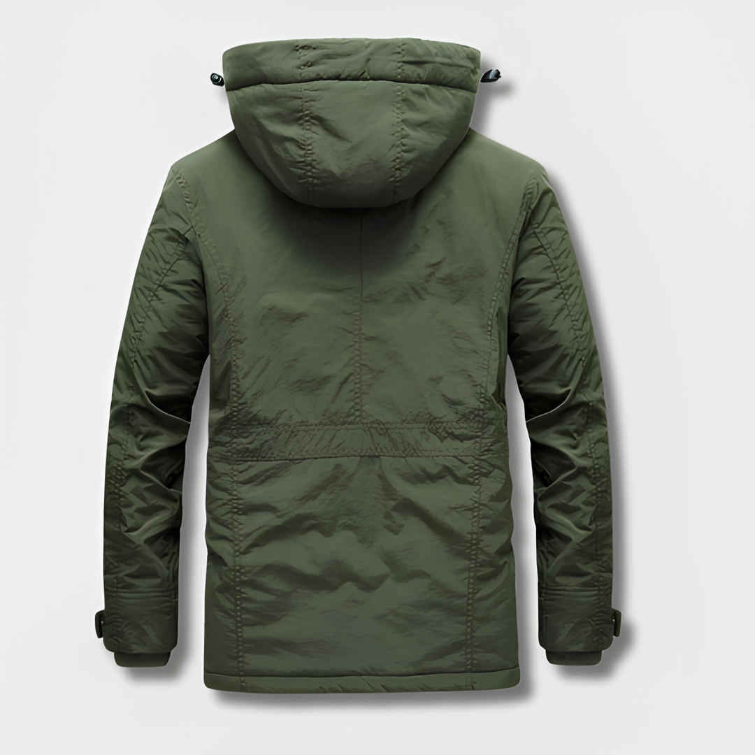 Mune | Military-inspired winter jacket with hood