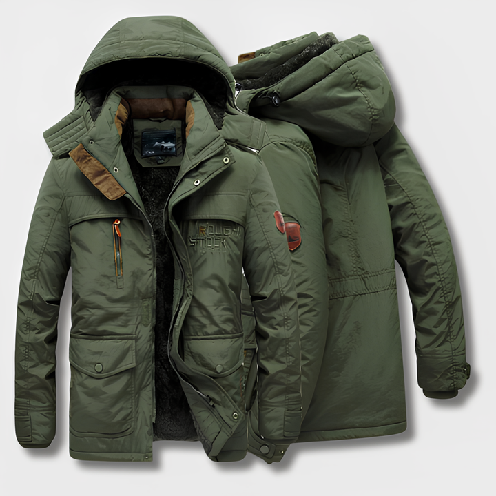 Mune | Military-inspired winter jacket with hood