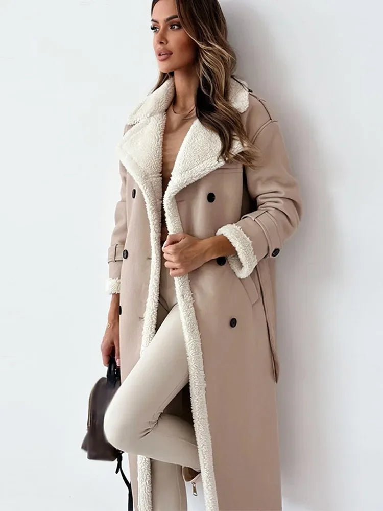 Mune | Fur Long Jacket