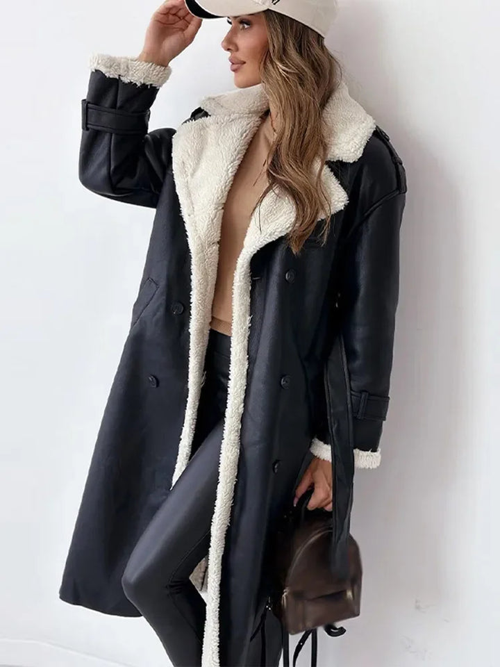 Mune | Fur Long Jacket