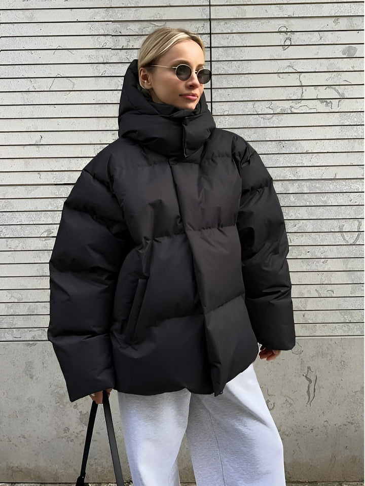 Mune | Puffer Jacket Brown Warm Winter Jacket Comfortable
