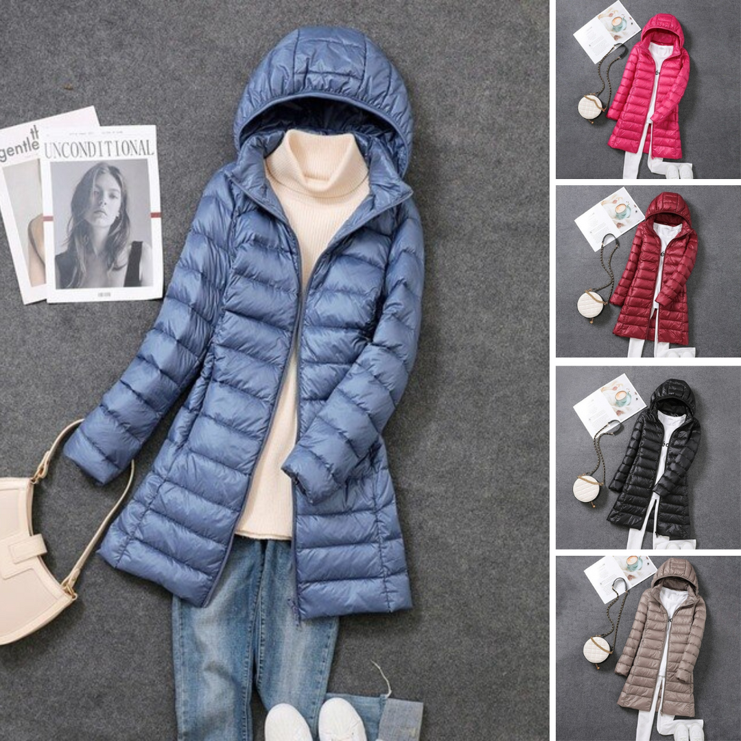 Mune | Ultra-Light Packable Long Puffer Coat