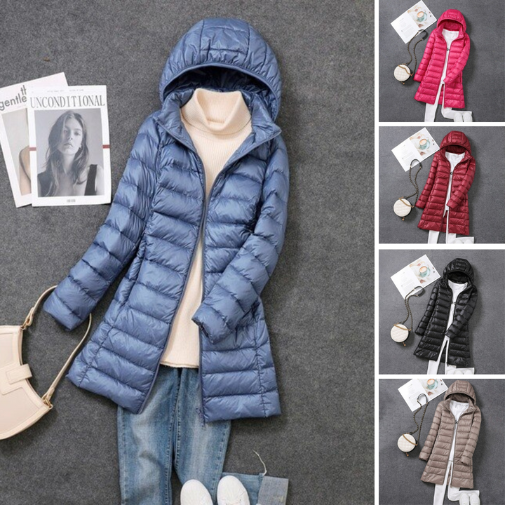 Mune | Ultra-Light Packable Long Puffer Coat