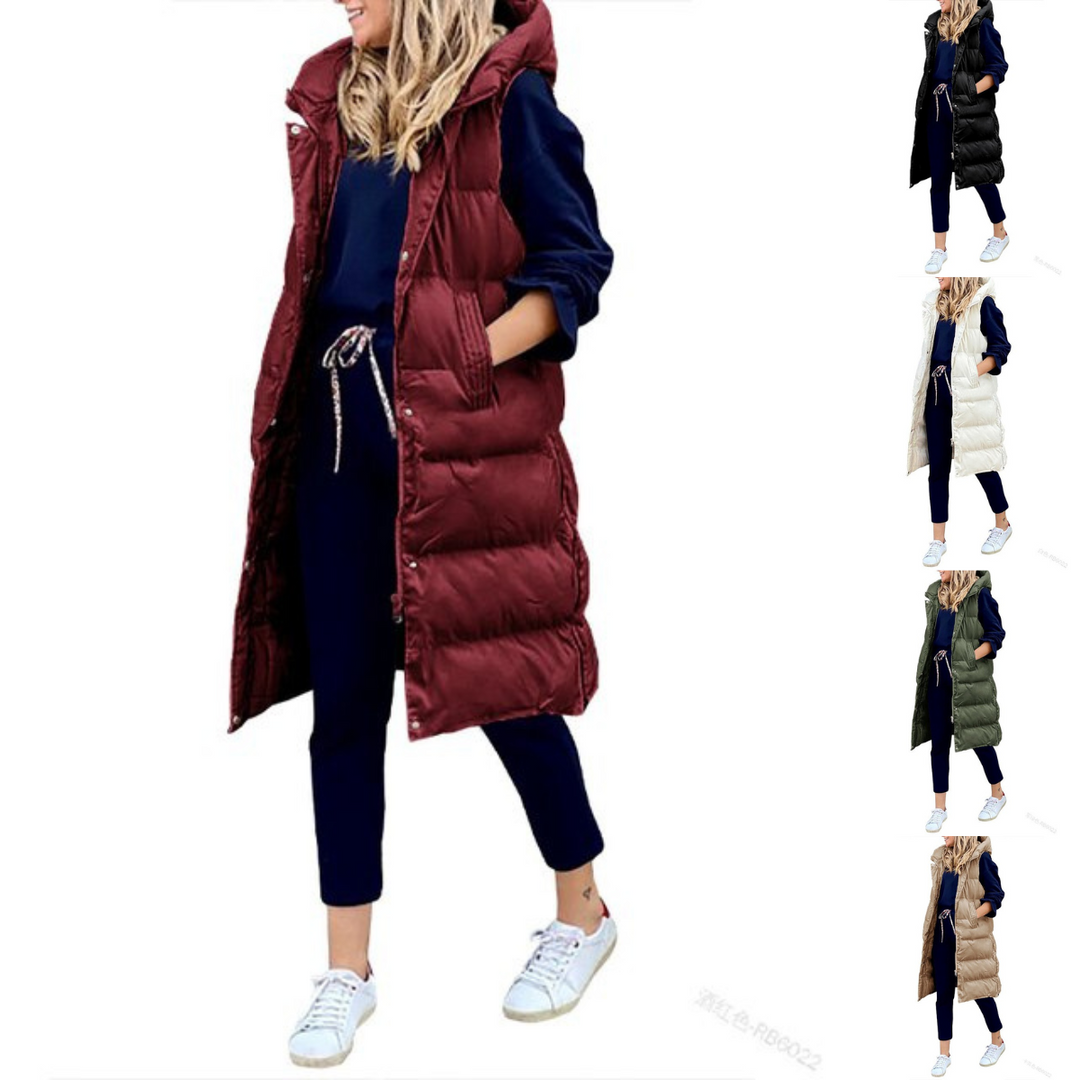 Mune | Sleeveless Long Coat