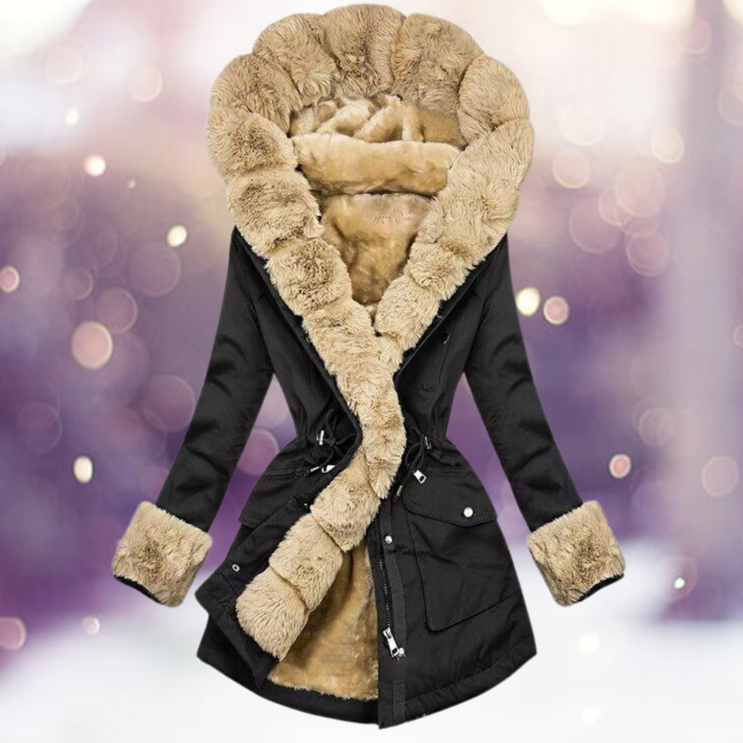 Mune | Warm Winter Jacket with Fur Lining for Women