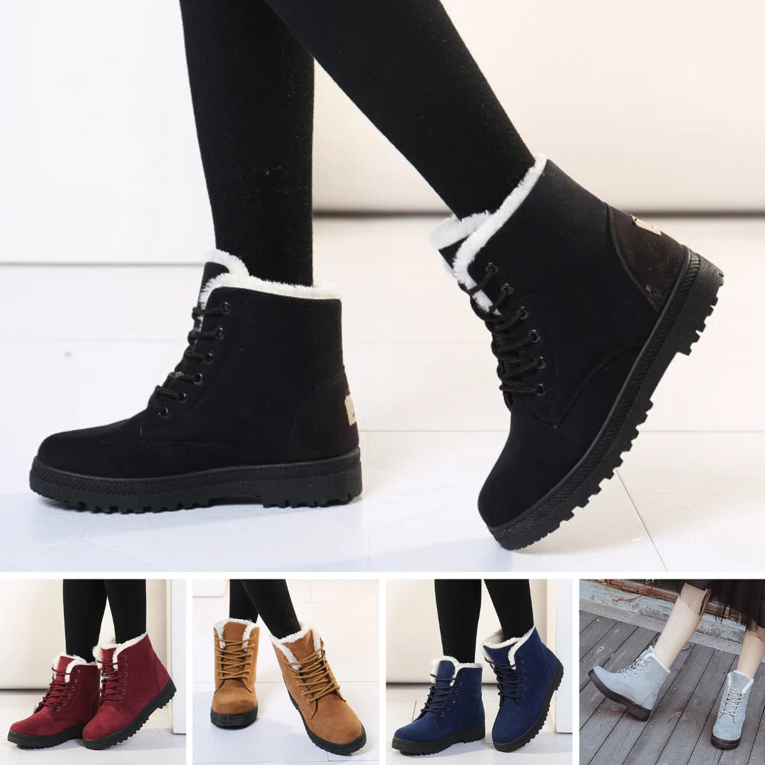 Mune | Non-slip snow boots with laces
