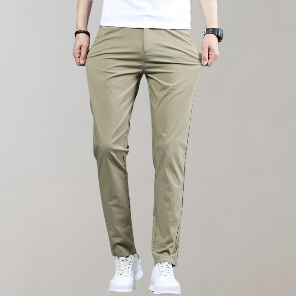 Men’s Comfortable Slim-Fit Casual Pants