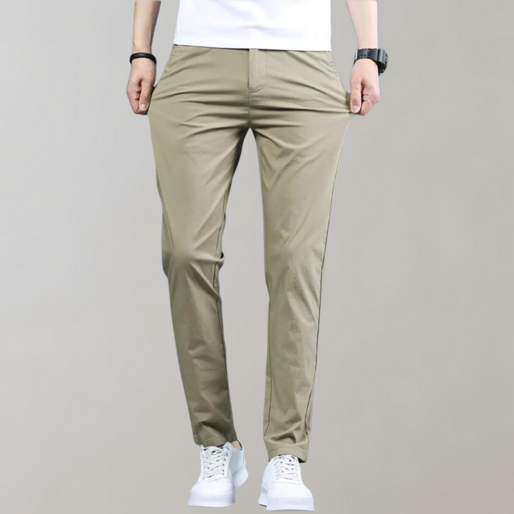 Men’s Comfortable Slim-Fit Casual Pants