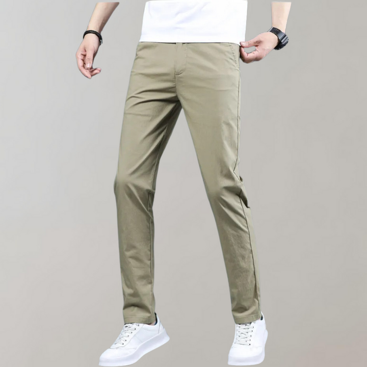 Men’s Comfortable Slim-Fit Casual Pants