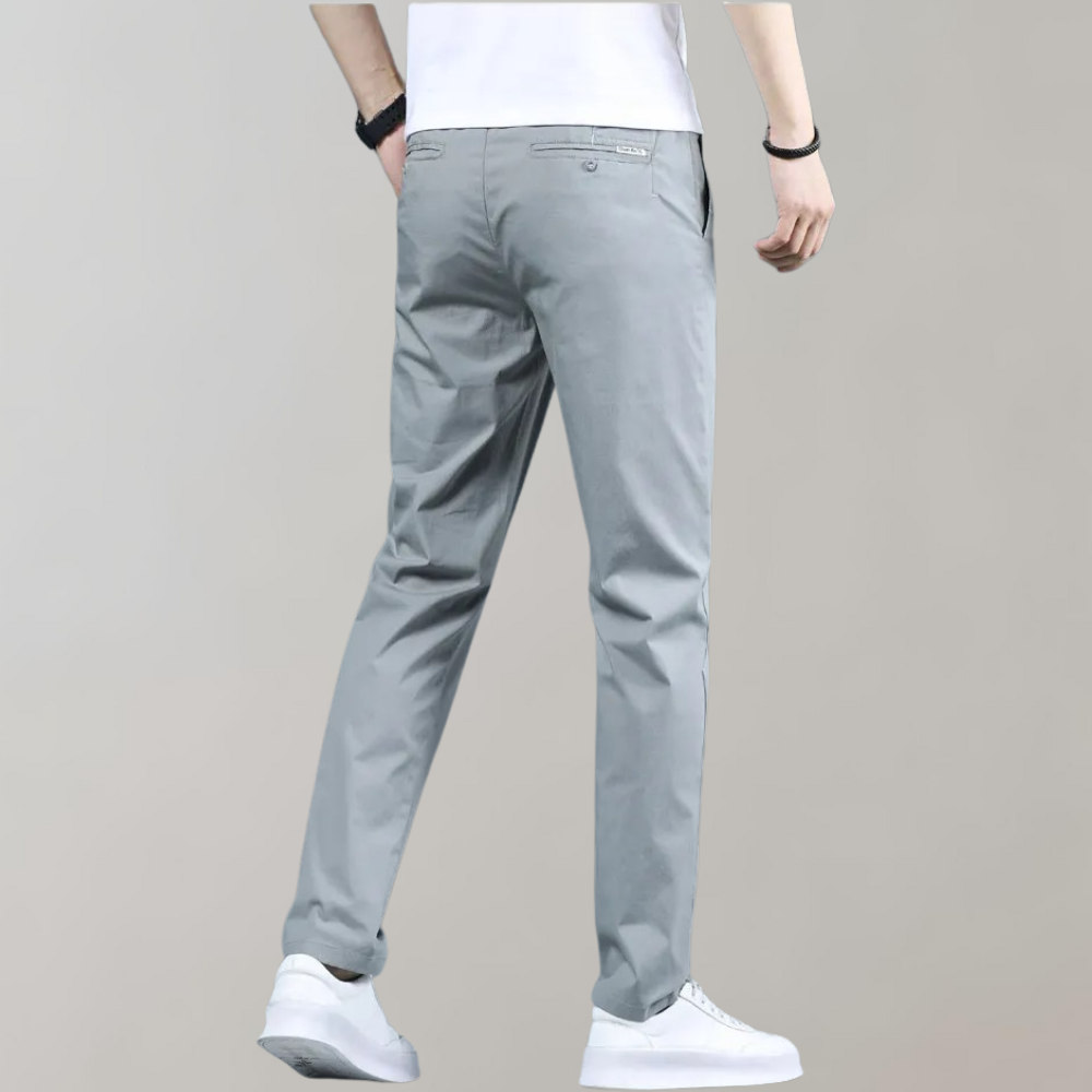 Men’s Comfortable Slim-Fit Casual Pants